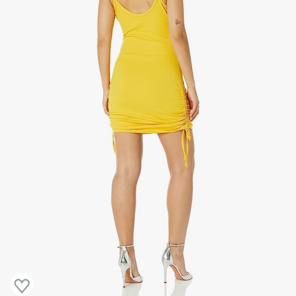 BGBG Generation Spaghetti Strap Bowl Neck Cutout
Dress with Side Drawstrings